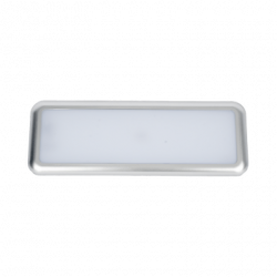 Luz LED Rectangular para interiores, 48 LED, 12-24 Vcd, 1392 lúmenes