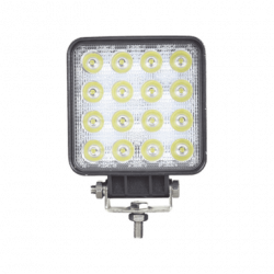 Luz de trabajo de 16 LED, 4000 Lumenes, 48 Watts, 10-30 Vcc, IP67