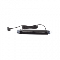 Luz de Visera, 12-24 Vcc con enchufe vehicular, doble cabezal, dual co