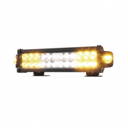 Barra LED de  trabajo, 13.6 pulgadas, doble hilera, con luces de traba