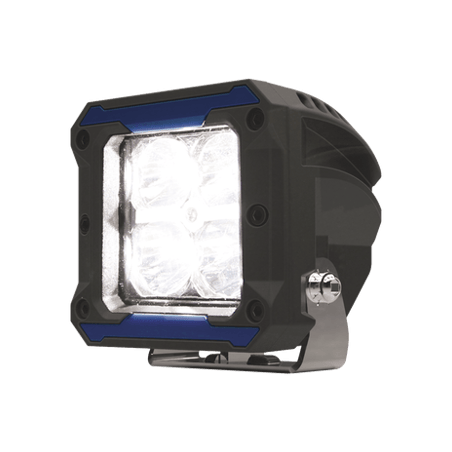 Luz de trabajo de uso rudo, 12-24 Vcc, 1025 lumenes