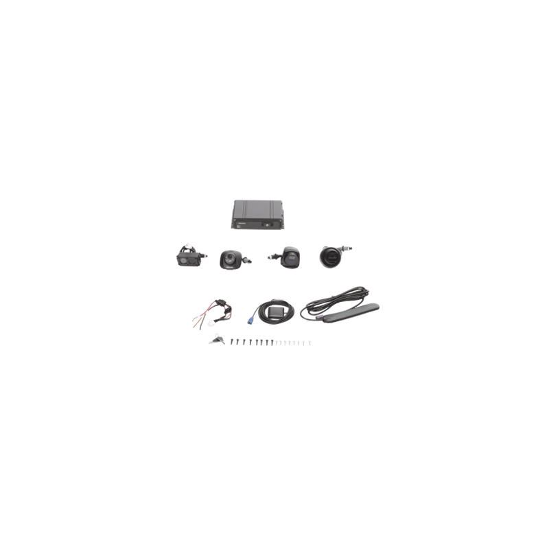 Kit DVR Móvil 1080P / Incluye 4 Cámaras TURBOHD 1080P / Modulo 4G y GP