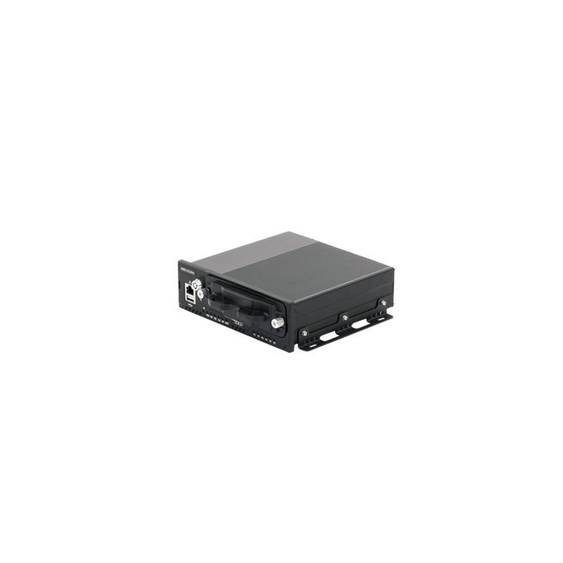 NVR Móvil de 8 Canales de 2 Megapixel / 4 Puertos PoE / 2 Bahías de Di