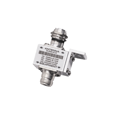 Protector RF Coaxial Para 10 - 1000 MHz de Ceja Frontal y Conectores N