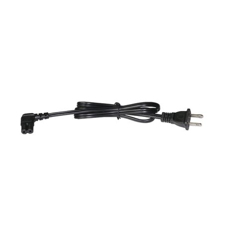 Cable de Alimentación Eléctrica para 120-240 Vca / 1 Metro / 2 Clavija
