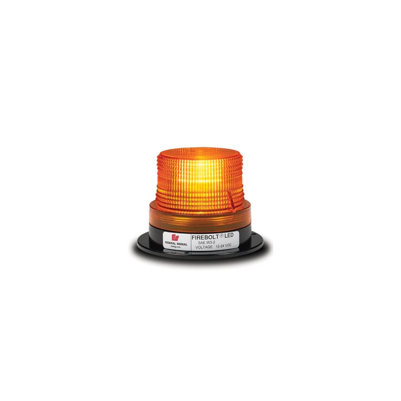 Estrobo ámbar FIREBOLT PLUS de tecnología LED, 12-72 Vcc