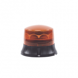 Burbuja LED giratoria de color ámbar, 9 LEDs, montaje permanente