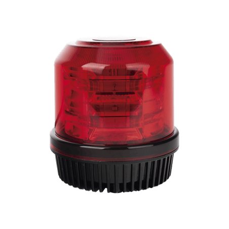 Burbuja brillante de 12 LEDs, color rojo, montaje fijo