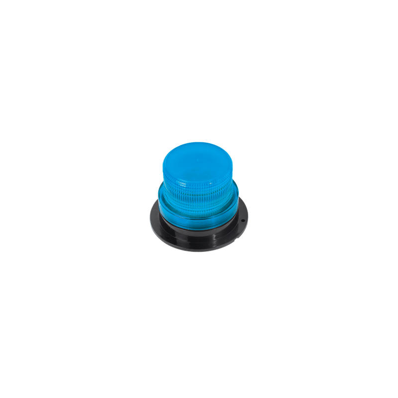 Burbuja brillante de Larga Vida Útil, con 8 LEDs, Color Azul, Domo Azu