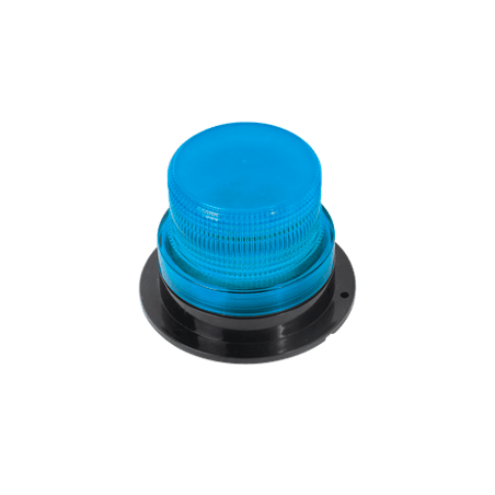Burbuja brillante de Larga Vida Útil, con 8 LEDs, Color Azul, Domo Azu