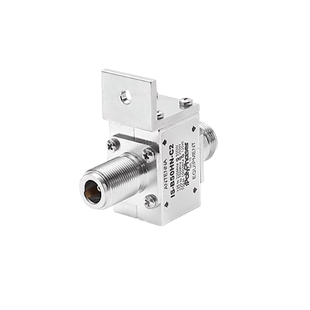 Protector RF Coaxial Para 125 a 1000 MHz Con Ceja Frontal Con Conector
