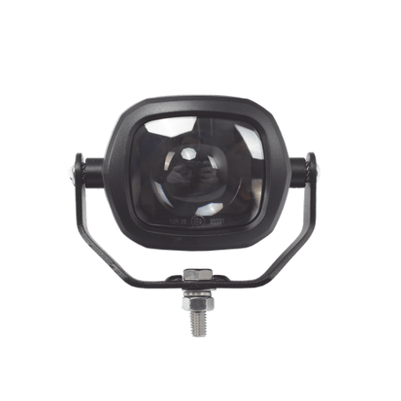 Luz LED de advertencia peatonal de flecha móvil para montacargas y veh