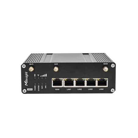 Router Celular Industrial 4G LTE con WiFi y Puertos Ethernet para IoT
