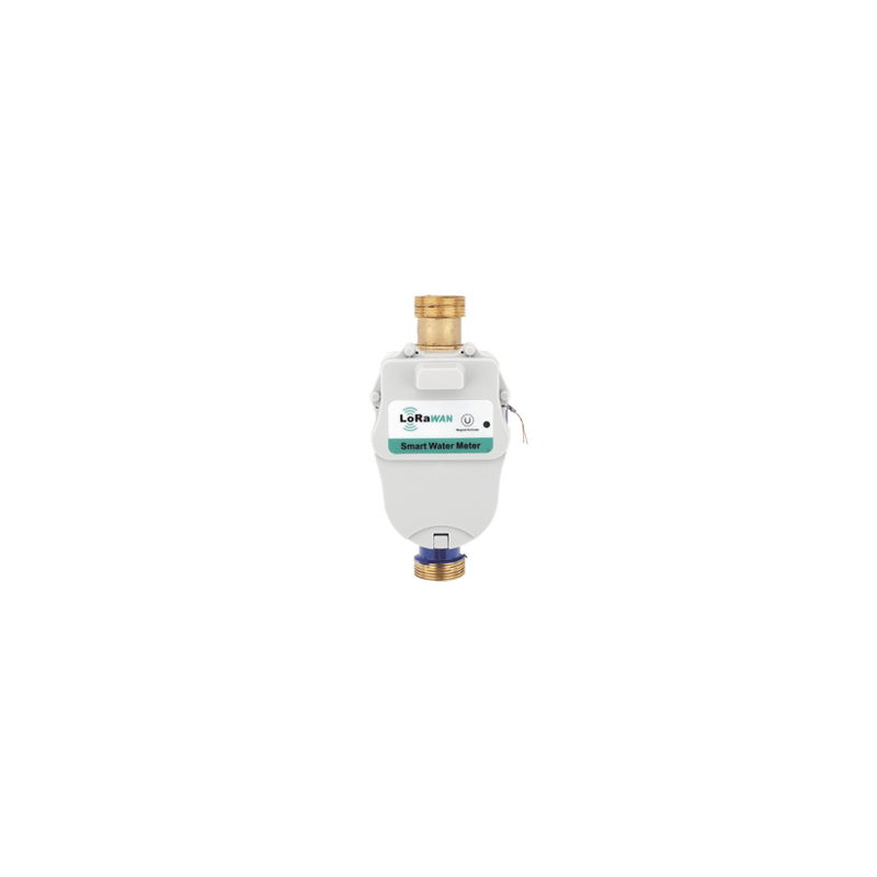 FLUJOMETRO DE AGUA  LORAWAN PARA TUBERIA DE 1 PULGADA CON VALVULA DE C