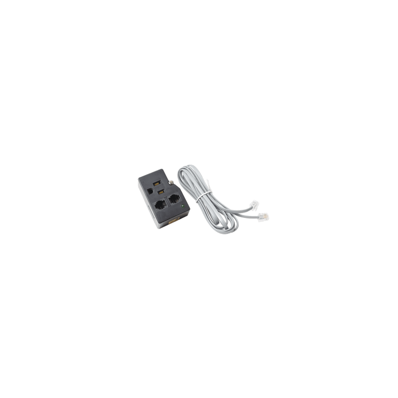 Protector para enchufe con salida única, circuito de 110 V/15 A, torni
