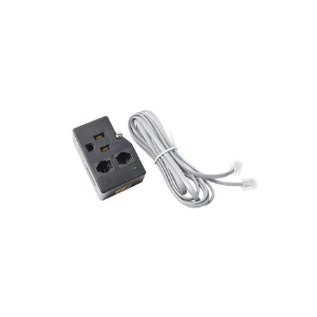 Protector para enchufe con salida única, circuito de 110 V/15 A, torni