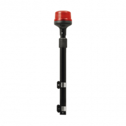 Luz Telescópica para Motocicletas, 8 LED, Roja, SAE Clase I