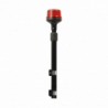 Luz Telescópica para Motocicletas, 8 LED, Roja, SAE Clase I