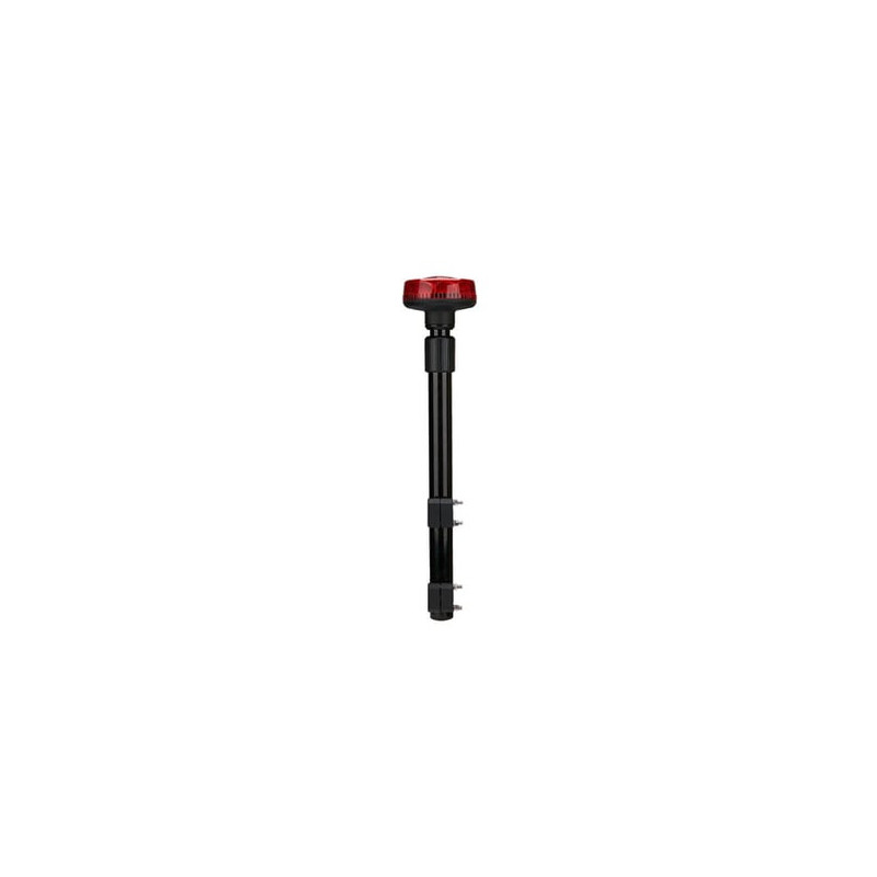 Luz telescópica Ultra Brillante Para Motocicleta, 9 LED, Color Rojo