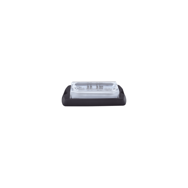 Luz Auxiliar Ultra Brillante de 8 LEDs en color Rojo/Claro con mica tr