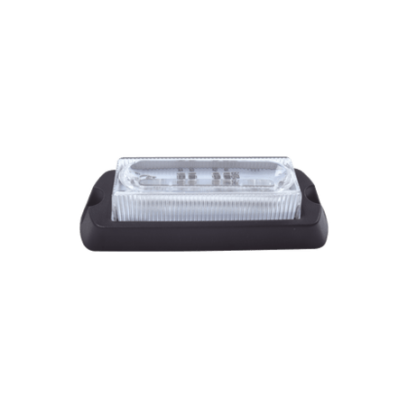 Luz Auxiliar Ultra Brillante de 8 LEDs en color Rojo/Claro con mica tr