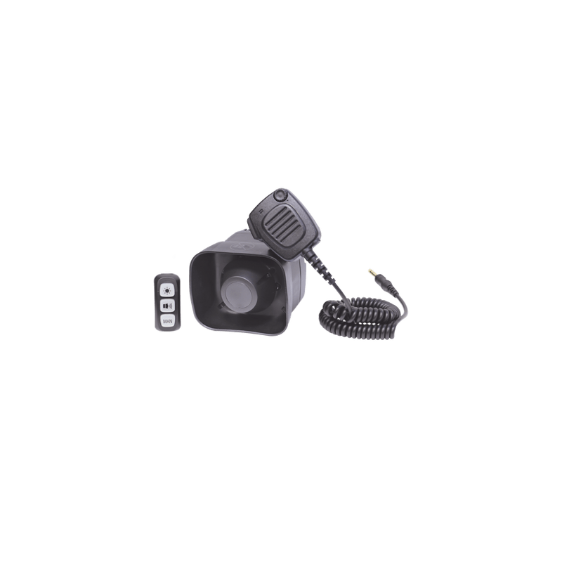 Sirena/Bocina Compacta Para Motocicleta de 30 Watts, Incluye Controlad