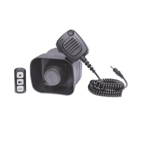 Sirena/Bocina Compacta Para Motocicleta de 30 Watts, Incluye Controlad
