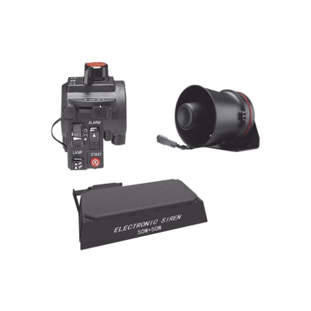 Kit para motocicleta EPCOM INDUSTRIAL, sirena/bocina de 100 Watt y con