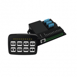 Controlador Universal de 8 interruptores, 12-24 Vcd con Montaje Fijo y