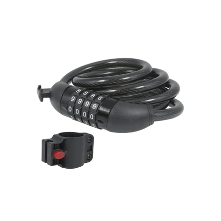 Candado de Cable de Combinación/ Longitud 120 cm / Nivel de seguridad
