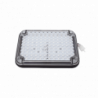 Luz de Advertencia de 9X7, Bicolor Rojo/Claro, Ideal para Ambulancias