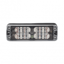Luz Perimetral, 12 LED Ultra Brillantes, Color Rojo / Azul