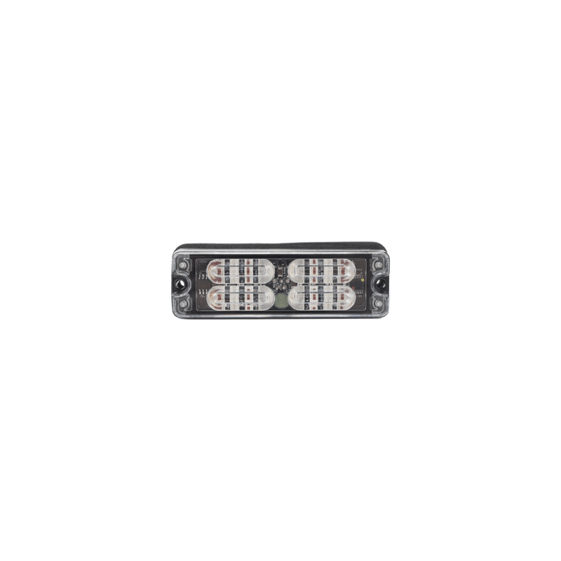 Luz Perimetral, 12 LED Ultra Brillantes, Color Rojo / Azul