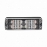Luz Perimetral, 12 LED Ultra Brillantes, Color Rojo / Azul