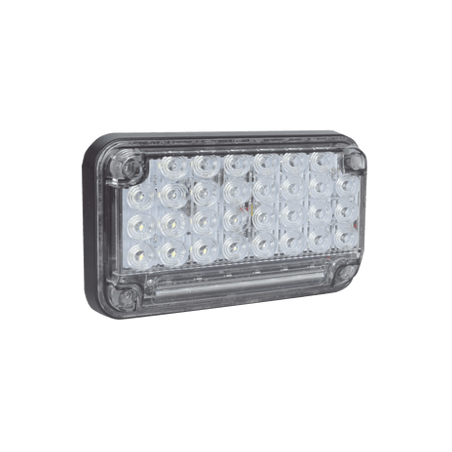 Luz de Advertencia de 7X4, Color Claro, Con Luz de Trabajo, Ideal para