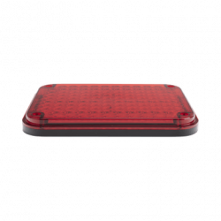 Luz de Advertencia de 9X7, Color Rojo, Ideal para Ambulancias