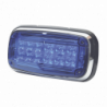 Luz de advertencia 8 X 4, Color Azul, IP67, SAE, Ideal para Ambulancia