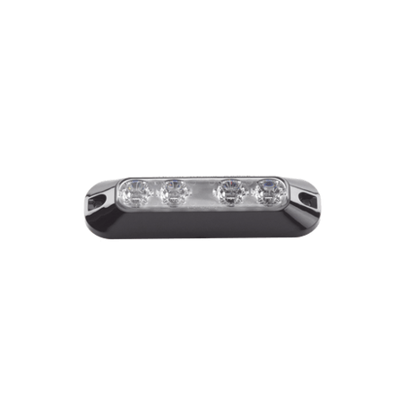 Luz Perimetral , 4 LEDs Ultra Brillantes, color Ambar