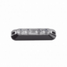 Luz Perimetral , 4 LEDs Ultra Brillantes, color Ambar