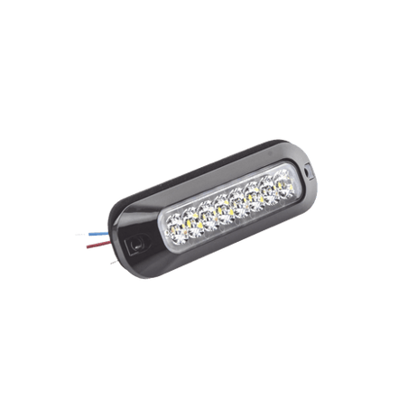 Luz Auxiliar Serie X3744, 8 LEDs Ultra Brillantes, color rojo claro.
