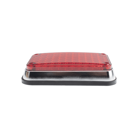 Luz de Advertencia de 6X4, Color Rojo, Ideal para Ambulancias
