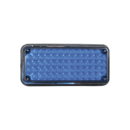Luz de advertencia de 7x3, Color Azul, Ideal para ambulancias