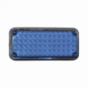 Luz de advertencia de 7x3, Color Azul, Ideal para ambulancias