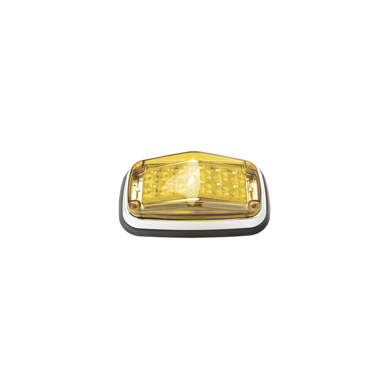 Luz de advertencia 8 X 4, Color Ámbar, IP67, SAE,  Ideal para Ambulanc