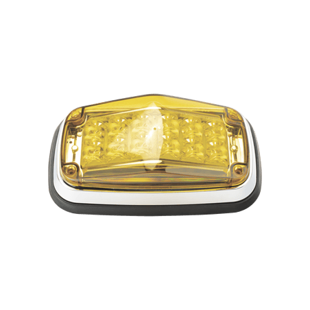 Luz de advertencia 8 X 4, Color Ámbar, IP67, SAE,  Ideal para Ambulanc