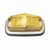 Luz de advertencia 8 X 4, Color Ámbar, IP67, SAE,  Ideal para Ambulanc