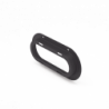 Brida de policarbonato, Color Negro, Accesorio para plafón Serie ED306