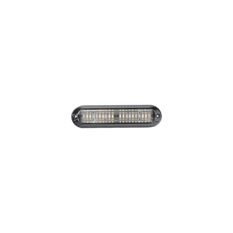Luz Auxiliar, Ultra Brillante, IP67, 18 LEDs, Tricolor, Color Rojo/Cla