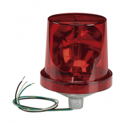 Luz de advertencia giratoria Electraray 120 VAC color Rojo