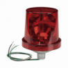 Luz de advertencia giratoria Electraray 120 VAC color Rojo